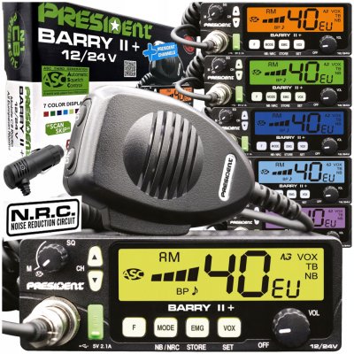 President Barry AM/FM 12/24V – Hledejceny.cz