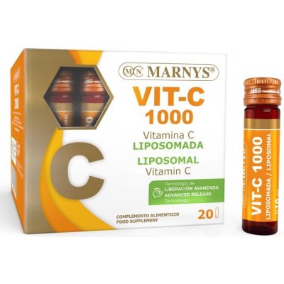 Marnys VIT-C 1000 lipozomální vitamín C 20 x 10 ml – Hledejceny.cz