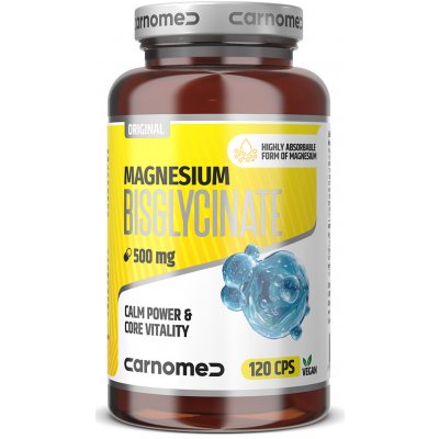 CarnoMed Magnesium bisglycinate 500 mg 120 kapslí – Hledejceny.cz