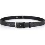 Montérky Bartoš pánské kožené opasky 130 černý – Sleviste.cz