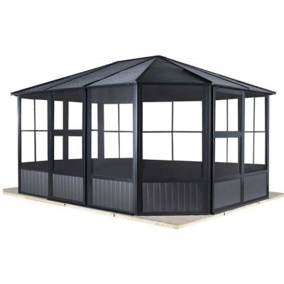 Sojag Charleston 12x15 384 x 489 x 281 cm antracit – Hledejceny.cz
