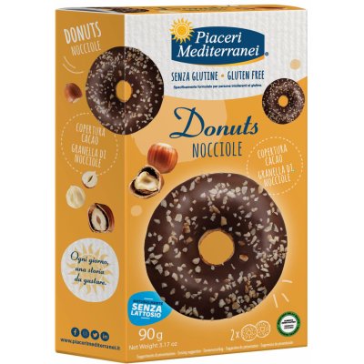 Piaceri Mediterranei Donuty oříškové 90 g – Zboží Dáma