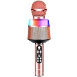 MG Sing Pro Bluetooth karaoke mikrofon s reproduktorem růžový – Sleviste.cz