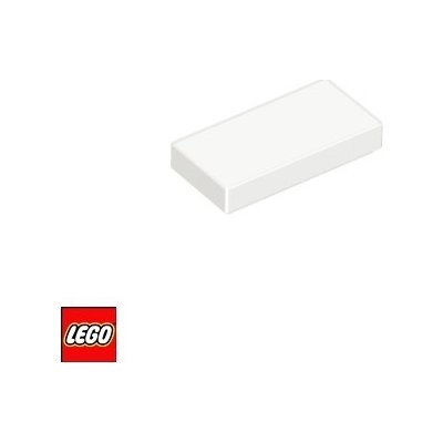 LEGO® 3069 Dlaždice 1x2 Bílá – Hledejceny.cz