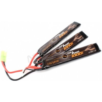 TopArms Li-Po 11,1V 1000mAh 20C/30C – Zboží Mobilmania