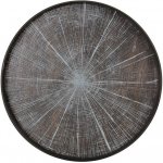 Ethnicraft Kulatý podnos Tray dřevěný White Slice Small 48cm – Sleviste.cz