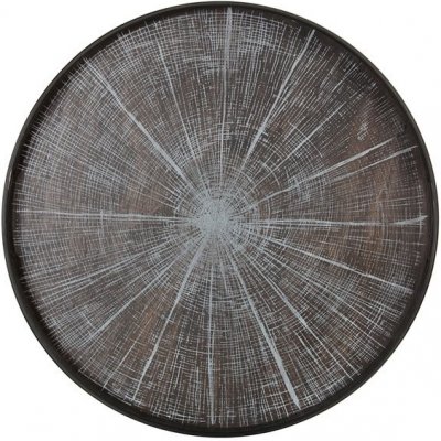 Ethnicraft Kulatý podnos Tray dřevěný White Slice Small 48cm – Sleviste.cz