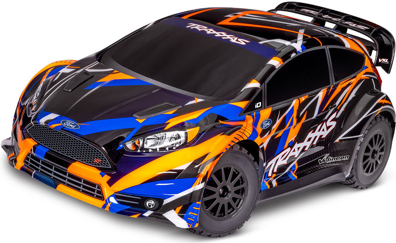 Traxxas Ford Fiesta ST Rally VXL RTR oranžová TRA74276-4-ORNG 1:10