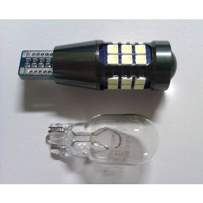 LEDAutozarovky.cz T15 W16W - 27x SMD 3030 12V 6W – Zbozi.Blesk.cz