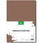 karton kreslící A3 180 g barevný 50 listů hnědý – Sleviste.cz
