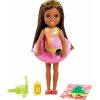 Panenka Barbie Barbie Dreamtopia Chelsea s doplňky na pláž černoška