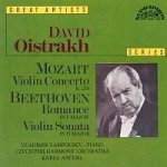 David Oistrach – Mozart, Beethoven - Koncert pro housle a orchestr, K. 216 - Romance, Sonata pro housle a orchestr D dur MP3 – Hledejceny.cz