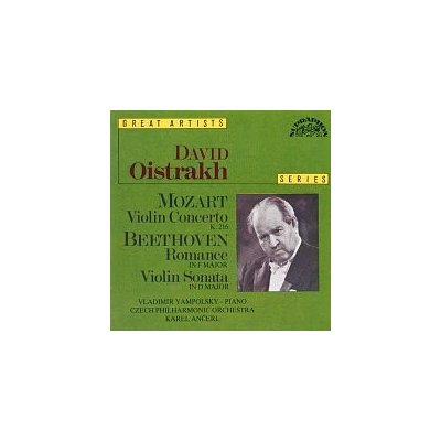 David Oistrach – Mozart, Beethoven - Koncert pro housle a orchestr, K. 216 - Romance, Sonata pro housle a orchestr D dur MP3 – Hledejceny.cz