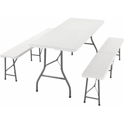 Juskys Kempingový set Bayreuth 180x70x74 cm – Zboží Mobilmania