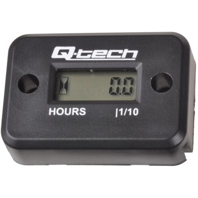 Měřič motohodin, Q-TECH (černý) Q-TECH M007-35 | Zboží Auto
