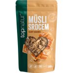 Topnatur musli srdcem spékané slaný karamel 350 g – Zboží Dáma