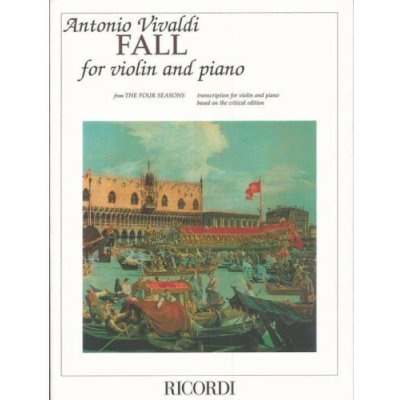 Antonio vivaldi: concerto op.8 no.2 rv 315 g-minor summer noty na housle klavír – Hledejceny.cz