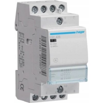 Modulární stykač Hager ESC425 25A 4Z 0R 230V AC – Sleviste.cz