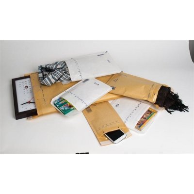 VICTORIA Obálka, hnědá, bublinková, B/12, W2, vnější / vnitřní rozměry: 140x225 mm / 120x215 mm, VICTORIA 109126 – Zboží Živě