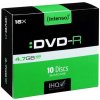 8 cm DVD médium Intenso DVD-R 4,7GB 16x, slimbox, 10ks (4101652)