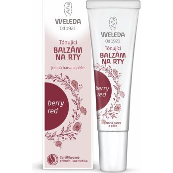 WELEDA Tónující balzám na rty berry red 10 ml