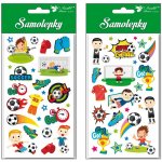 ANDĚL Samolepky fotbal 9 x 16 cm – Sleviste.cz
