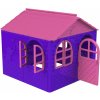 Hrací domeček Doloni zahradní domeček fialovo-růžový