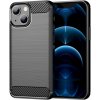 Pouzdro a kryt na mobilní telefon Apple WG Carbon pro Apple iPhone 13/ iPhone 14 Black