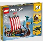 LEGO® Creator 31132 Vikingská loď a mořský had – Sleviste.cz