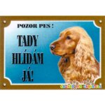 Dafiko Tabulka Anglický kokr zlatý – Zboží Dáma