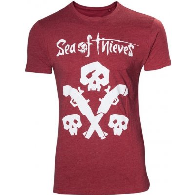 Tričko Sea of Thieves Skulls and Pistols pánská trička