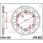 JT Sprockets JTR 853-47 | Zboží Auto