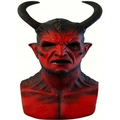 Latexová maska Čert – Zboží Dáma
