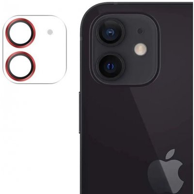 Joyroom tvrzené sklo Shining Series s plnou čočkou fotoaparátu pro iPhone 12 mini červené (JR-PF686) 6941237144157 – Zboží Živě
