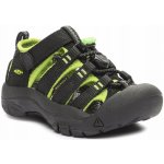 Keen Newport H2 JR black lime green – Zboží Mobilmania