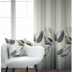 Ervi Blackout zatemňovací závěs Super print - Elegantní listí č.29 – Hledejceny.cz