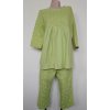 Těhotenské a kojící pyžamo a košilka Regina dámské mateřské pyžamo Zelená Kapri