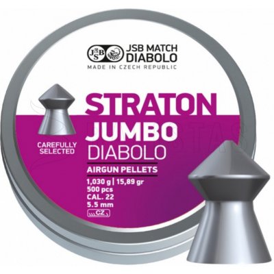 Diabolky JSB Straton Jumbo 5,5 mm 250 ks – Zboží Mobilmania