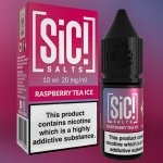 Sic!Salts Salt Raspberry Tea Ice 10 ml 20 mg – Hledejceny.cz