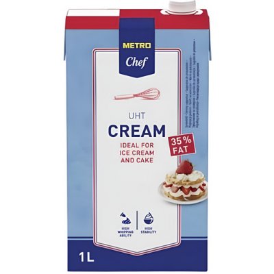 Metro Chef Smetana 35 % 1 l – Sleviste.cz
