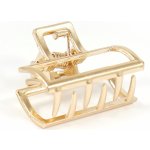 Malý kovový skřipec na vlasy Barva: zlatá – Zboží Dáma