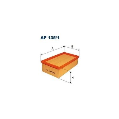 Vzduchový filtr FILTRON AP 135/1 – Hledejceny.cz