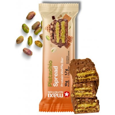 Maxi Nutrition Waffle protein bar 39 g – Hledejceny.cz