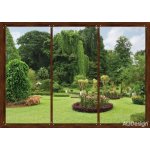 AG design FTS-1314 Papírová fototapeta Window in garden rozměry 360 x 254 cm – Zboží Dáma