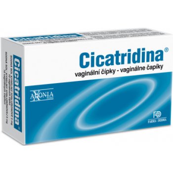 Cicatridina poševní čípky 10 x 2 g