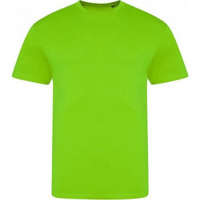 Just Ts Směsové triblend tričko v neonových barvách zelená electric