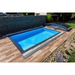 Qbig Benefit Přelivový bazén 3,5 x 7 x 1,2 m – Zboží Mobilmania