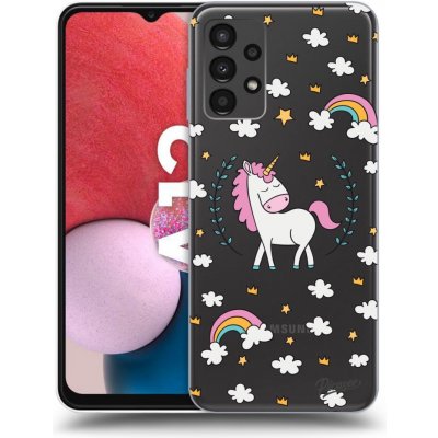 Pouzdro Picasee silikonové Samsung Galaxy A13 A135 4G - Unicorn star heaven čiré