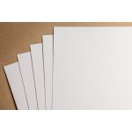 Hrubý strukturovaný papír A4 120g - perlově bílá – Zbozi.Blesk.cz