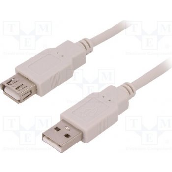 Qoltec 27628 prodlužovací USB AM/AF, 3m